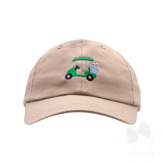 Wee Ones Girls Infants Toddlers Kids Juniors Baseball Cap Golf Sports 100% Cotton The Plaid Giraffe Childrens Boutique