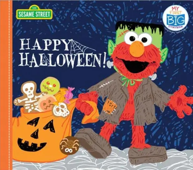 Sourcebooks Infants Toddlers Kids Happy Halloween Sesame Street Board Book Halloween Holiday Shower Gifts Learning The Plaid Giraffe Childrens Boutique