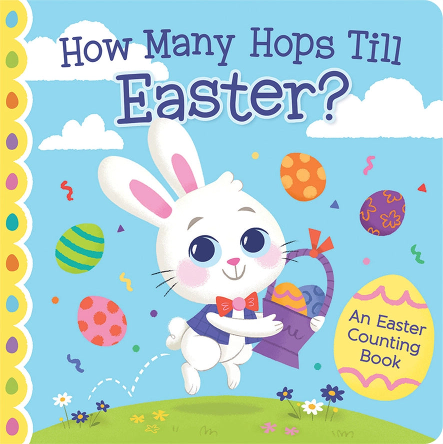 Cottage Door Press Girls Boys Infants Toddlers Kids Juniors How Many Hops Till Easter  Board Book Learning Interactive Counting Bunnies Easter Holiday The Plaid Giraffe Children's Boutique