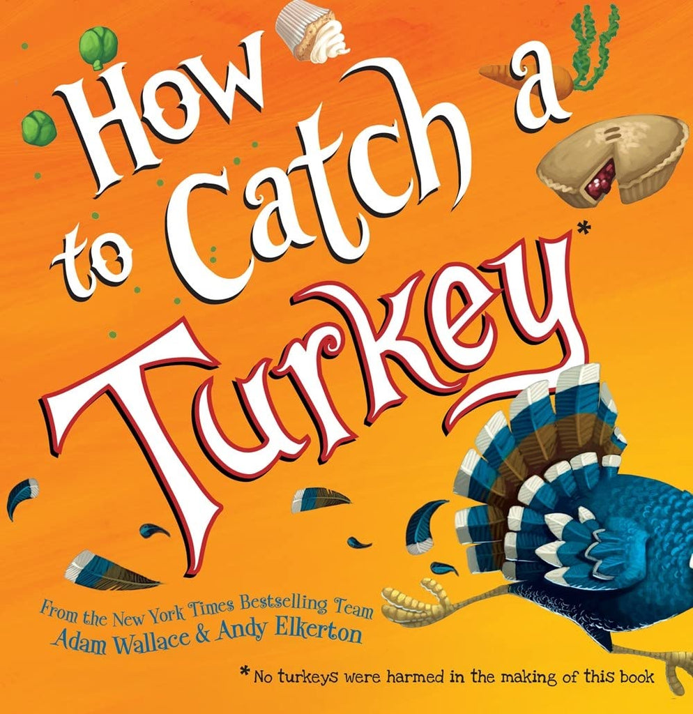 Sourcebooks Girls Boys Picture Book How To Catch A Turkey Thanksgiving Holiday The Plaid Giraffe Childrens Boutique