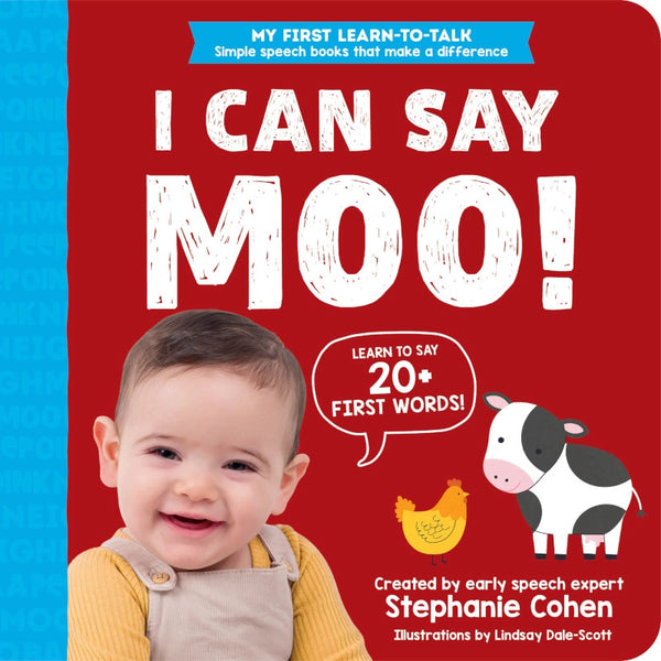 Sourcebooks Books Board Book I Can Say Moo The Plaid Giraffe Children's Boutique