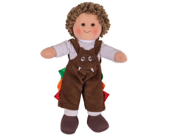 Bigjigs Toys Girls Boys Infants Toddlers Kids Juniors Jack Doll Soft Toys The Plaid Giraffe Children's Boutique