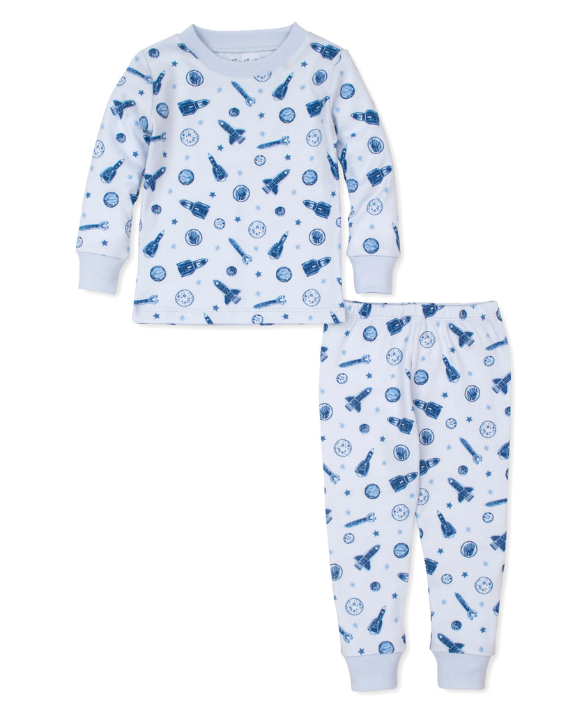 Kissy Kissy Boys Toddlers Kids Juniors Pajamas Nightwear Sleepwear Space 100% Pima Cotton The Plaid Giraffe Childrens Boutique