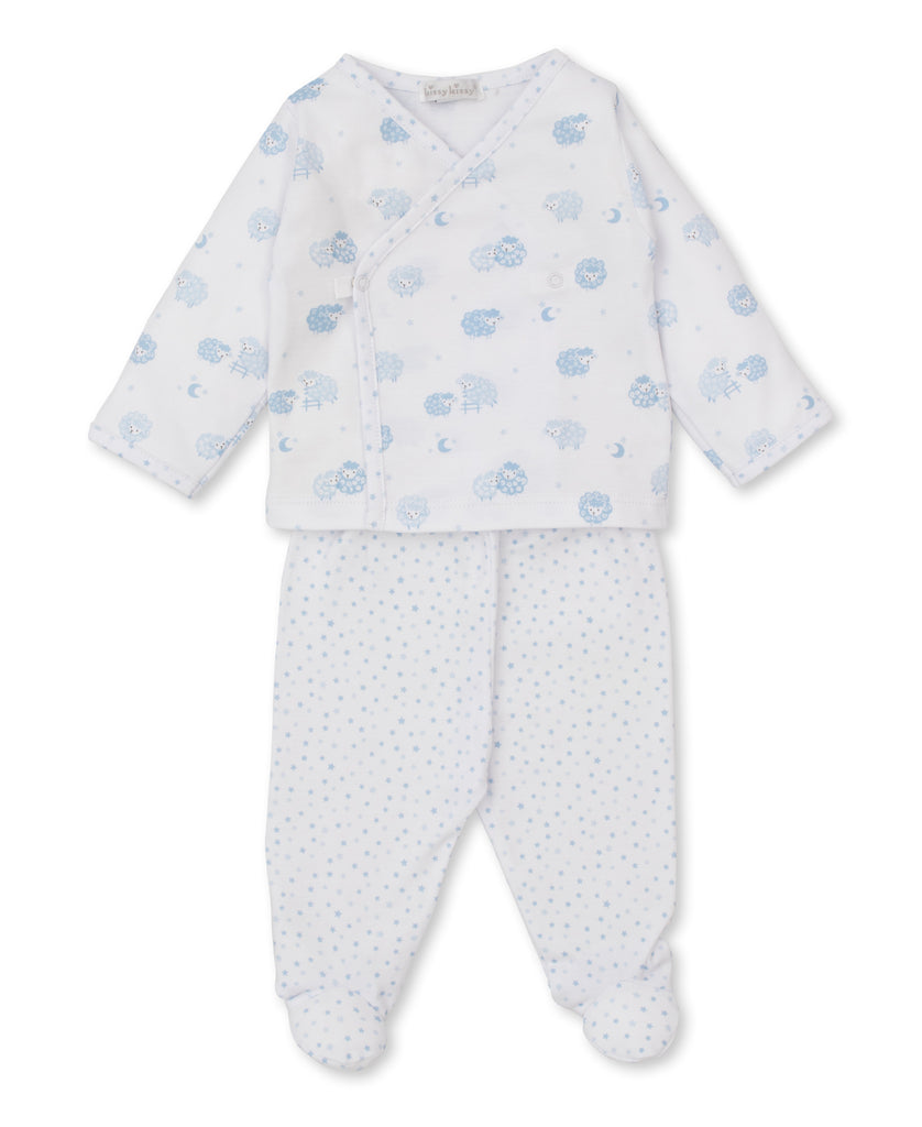 Kissy, Kissy Boys Girls Infants Tops Bottoms Sleepwear Nightwear Lambs Stars 100% Pima Cotton The Plaid Giraffe Childrens Boutique