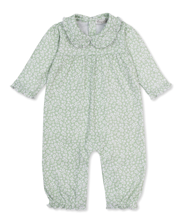 Kissy Kissy Girls Boys Unisex Infants Toddlers Kids Romper Ruffles 100% Pima Cotton Floral Flowers The Plaid Giraffe Children's Boutique