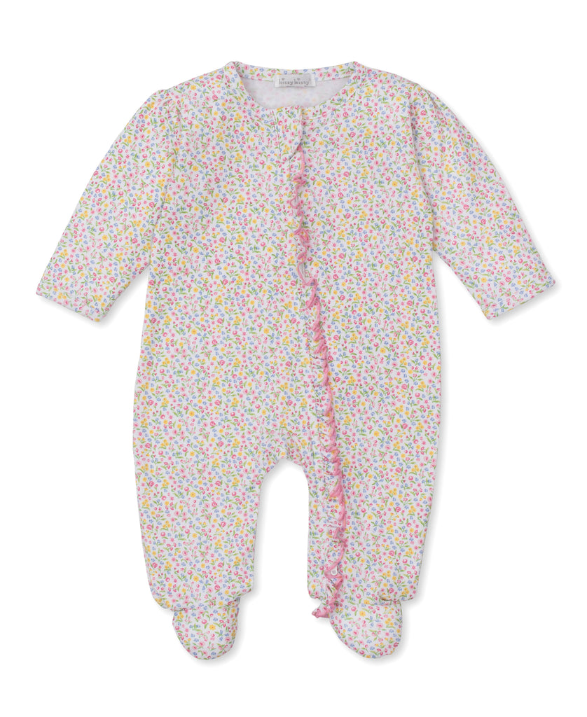 Kissy, Kissy Boys Girls Infants Tops Bottoms Footie Sleeper Sleepwear Nightwear Smocking Flowers Two-way Zipper 100% Pima Cotton The Plaid Giraffe Childrens Boutique