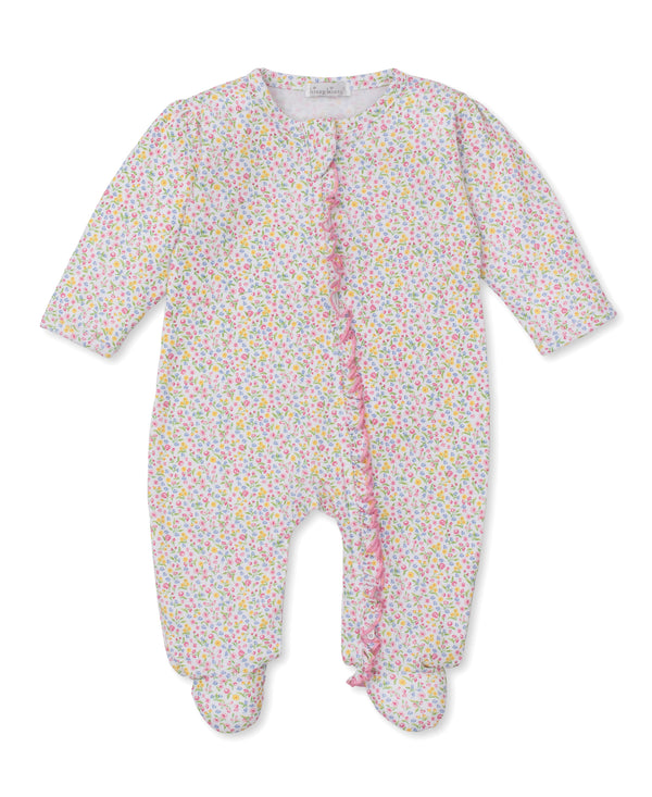 Kissy, Kissy Boys Girls Infants Tops Bottoms Footie Sleeper Sleepwear Nightwear Smocking Flowers Two-way Zipper 100% Pima Cotton The Plaid Giraffe Childrens Boutique