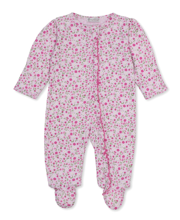 Kissy Kissy Girls Boys Unisex Infants Toddlers Kids Footie Sleeper Sleepwear Nightwear Floral Flowers Two-way Zipper 100% Pima Cotton The Plaid Giraffe Children's Boutique