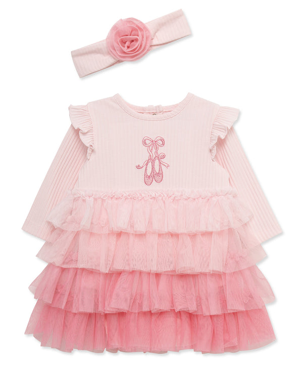 Little Me Girls Boys Unisex Infants Toddlers Dress Tulle Headband Ballet Shoes Ballerina The Plaid Giraffe Children's Boutique