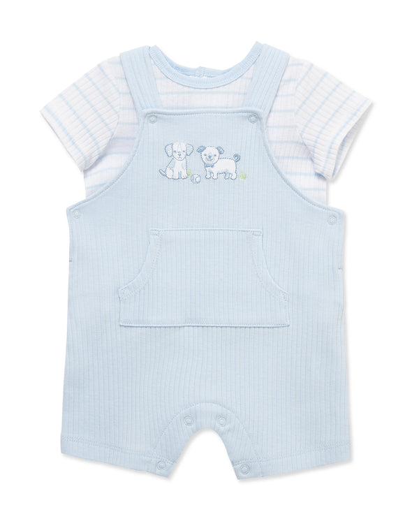 Little Me Girls Boys Infants Toddlers Shirt Bib Shorts Stripes Puppies Dogs 100% Organic Cotton Bamboo The Plaid Giraffe Children's Boutique