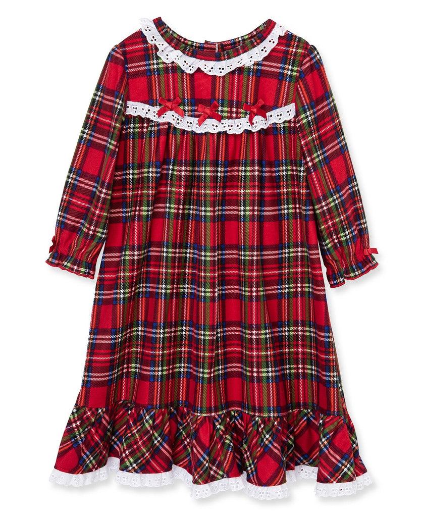 Girls Plaid Nightgown