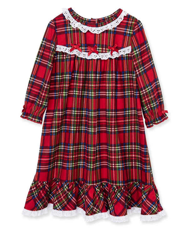 Girls Plaid Nightgown