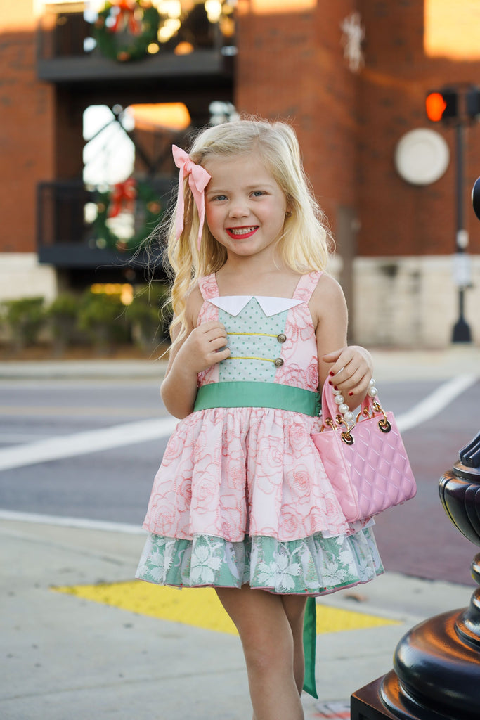 christmas dress for juniors Girls Leon Dress, Multi Color / 2T / TGD