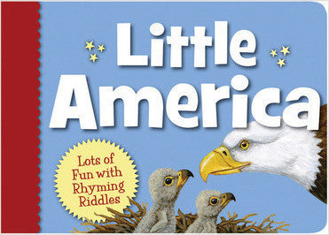 Sleeping Bear Press Boys Girls Books Board Book Little America Rhyming Riddles The Plaid Giraffe Childrens Boutique