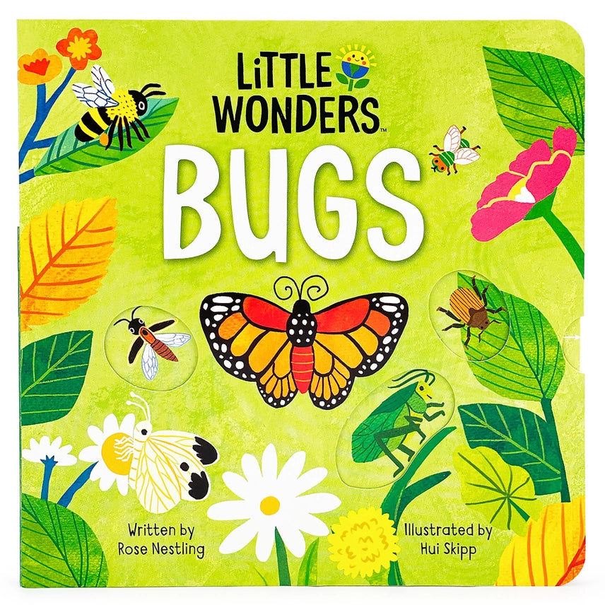 Cottage Door Press Board Book Little Wonders Bugs Lift-A-Flap Butterflies Bees Learning The Plaid Giraffe Childrens Boutique