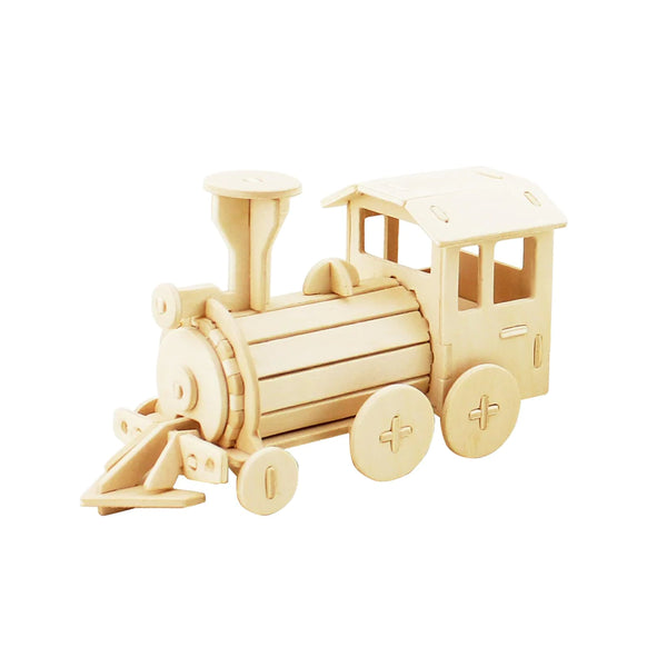 Hands Craft Boys Girls Toys 3D Wooden Puzzle Learning Locomotive Trains The Plaid Giraffe Childrens Boutique
