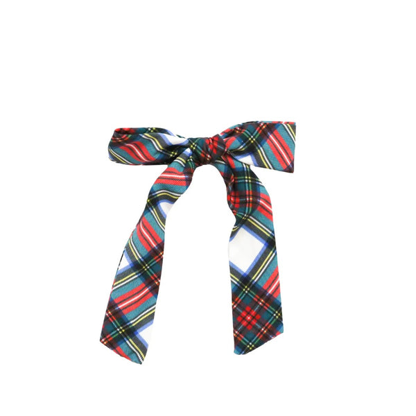 Be Girl Clothing Girls Toddlers Kids Juniors Clip-on Bow Plaid Christmas Holiday The Plaid Giraffe Childrens Boutique