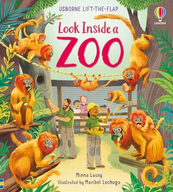 Look Inside A Zoo Board Book