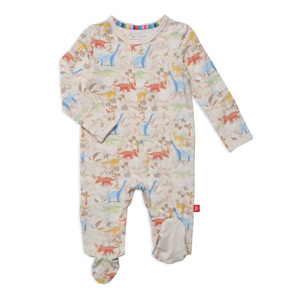 Magnetic Me Boys Infants Preemies Footie Sleeper Sleepwear Nightwear Dinosaurs The Plaid Giraffe Childrens Boutique