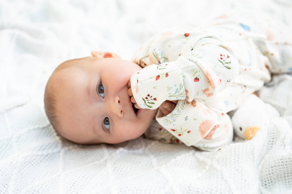 Magnetic Me Girls Boys Unisex Infants Toddlers Footie Sleeper Sleepwear Nightwear Chickens Farm Animals Magnetic Closures The Plaid Giraffe Children's Boutique