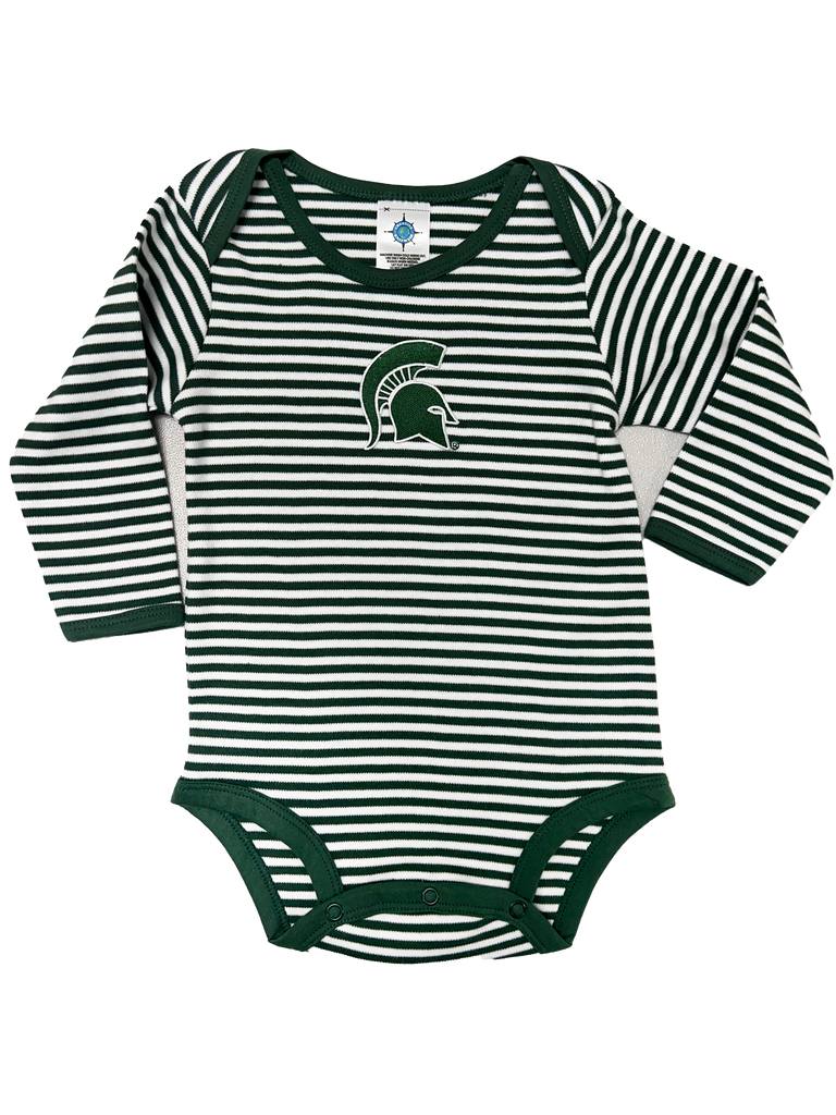 Unisex L/S Michigan State Bodysuit