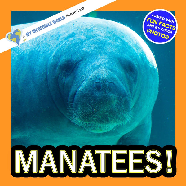 Manatees Softcover Book