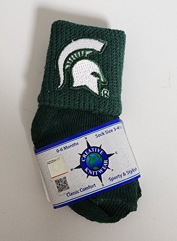 Unisex Michigan State Socks (Click for colors)