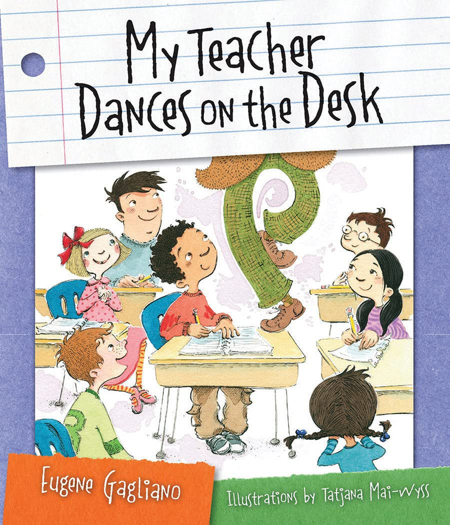 Sleeping Bear Press Girls Boys Infants Toddlers Kids Book My Teacher Dances On The Desk Poems Poetry School Students The Plaid Giraffe Childrens Boutique