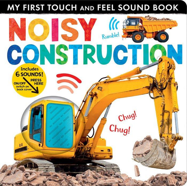 Penguin Random Press Girls Boys Infants Toddlers Kids Juniors Board Book Noisy Construction Equipment Interactive Noises The Plaid Giraffe Children's Boutique