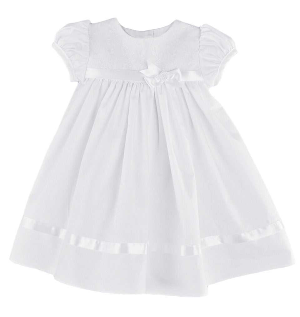 Little Things Mean A Lot Girls Infants Dress Christening Blessing Dedication The Plaid Giraffe Childrens Boutique