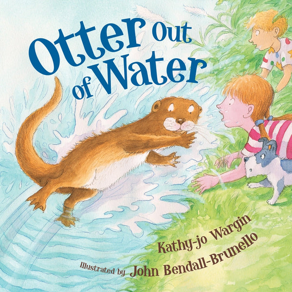 Sleeping Bear Press Otter Out Of Water Picture Book Animals Otters Rhyming The Plaid Giraffe Childrens Boutique