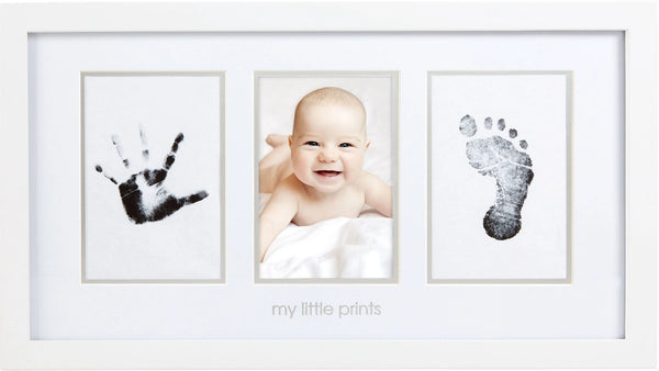 Pearhead Infants Toddlers Kids Juniors Baby Hand Foot Print Picture Frame Gifts Baby Shower The Plaid Giraffe Children's Boutique