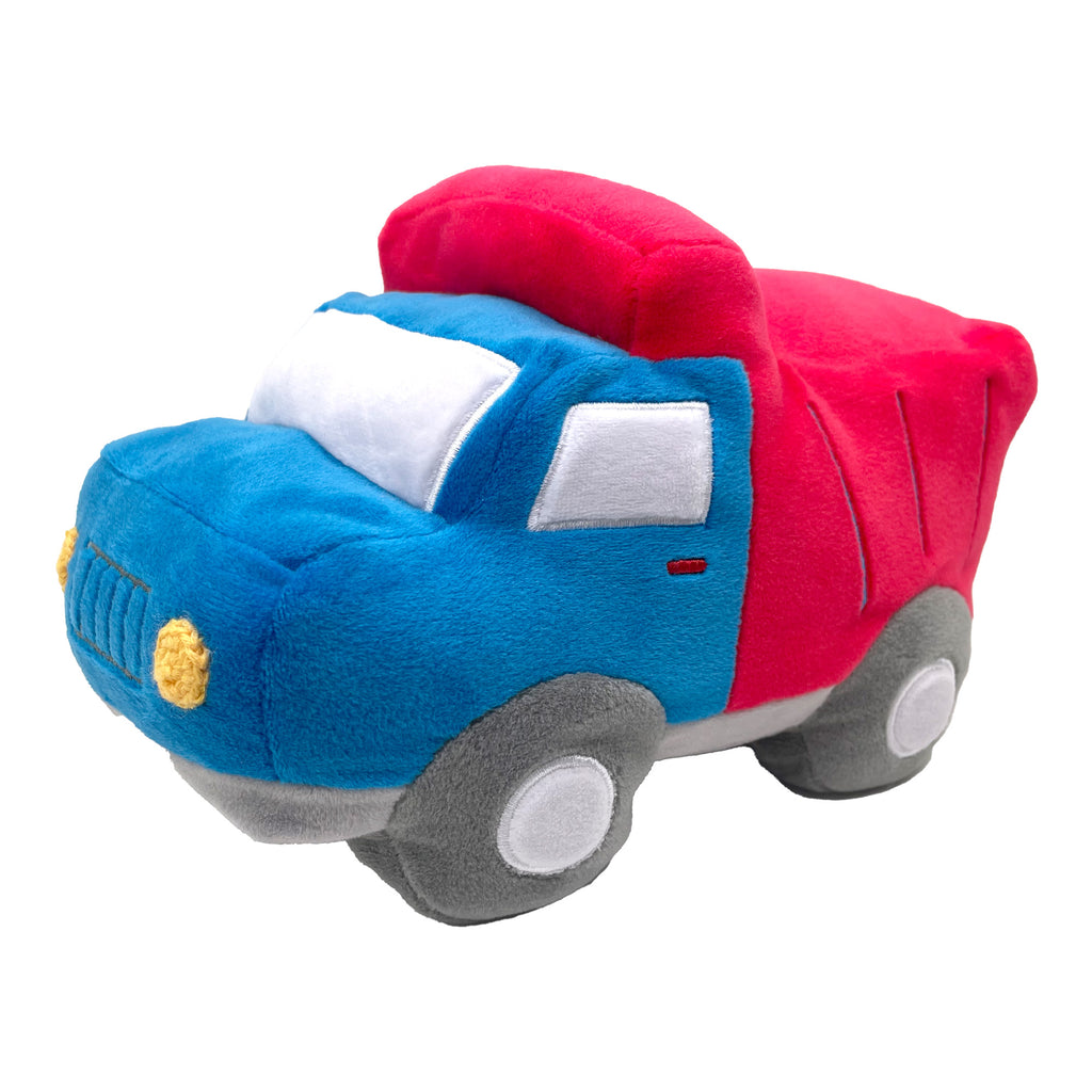 Zubels Girls Boys Unisex Infants Toddlers Stuffed Toy Dump Truck The Plaid Giraffe Children's Boutique