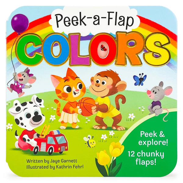 Colors Peek-A-Flap Board Book