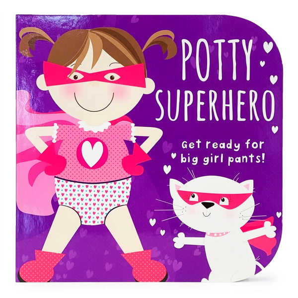 Potty Superhero Girl Board Book