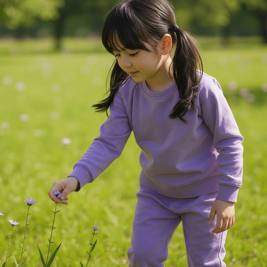 Sweet Bamboo Boys Girls Unisex Jogger Set Top Bottoms Bamboo The Plaid Giraffe Children's Boutique