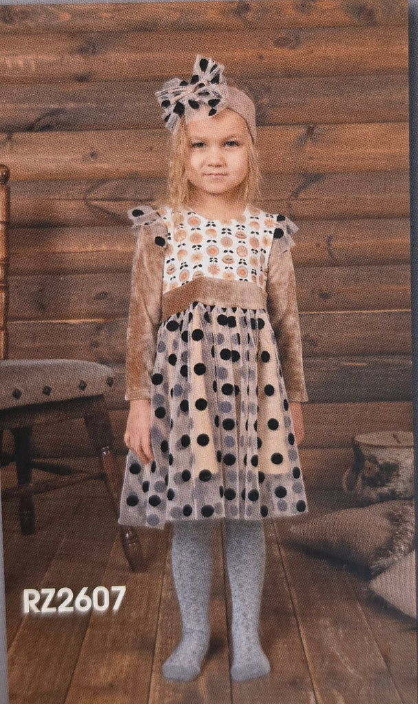 Roki & Zoi Girls Infants Toddlers Kids Juniors Dress Polka Dots Stripes Flowers Tulle Velvet Velour The Plaid Giraffe Children's Boutique