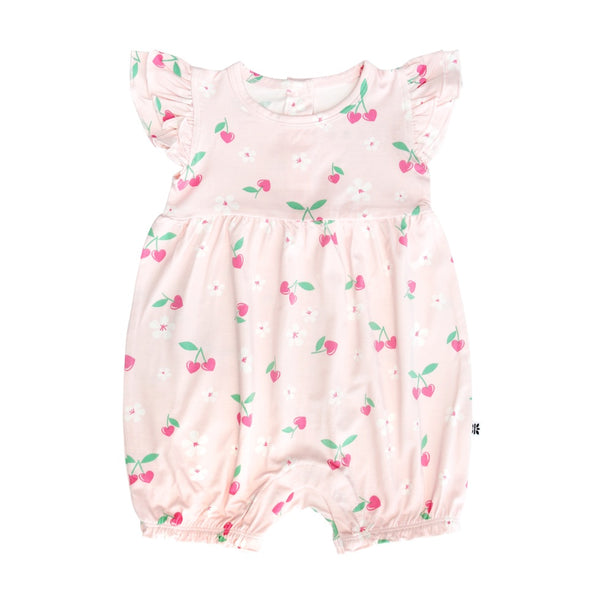 Sweet Bamboo Girls Boys Infants Toddlers Kids Juniors Bubble Sunsuit Cherries Hearts The Plaid Giraffe Children's Boutique