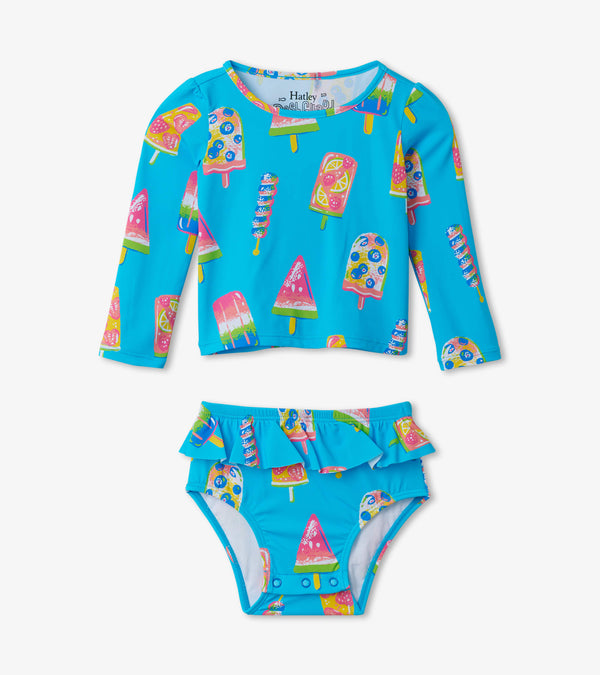 Hatley Girls Boys Infants Toddlers Dress Bottoms Swimsuit Rashguard Popsicles The Plaid Giraffe Children's Boutique