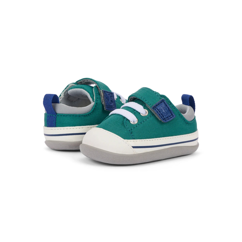 Stevie II Infant First Walker Jungle Green