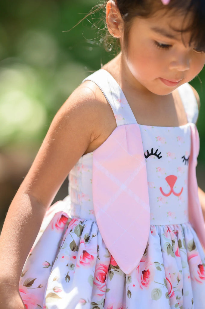 Girls Wilhemina Bunny Dress, Multi Color / 3T / TGD