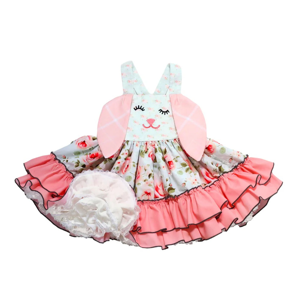 Girls Wilhemina Bunny Dress – The Plaid Giraffe