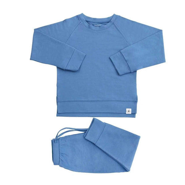 Sweet Bamboo Boys Infants Toddlers Kids Jogger Set Shirt Pants Bamboo The Plaid Giraffe Children's Boutique