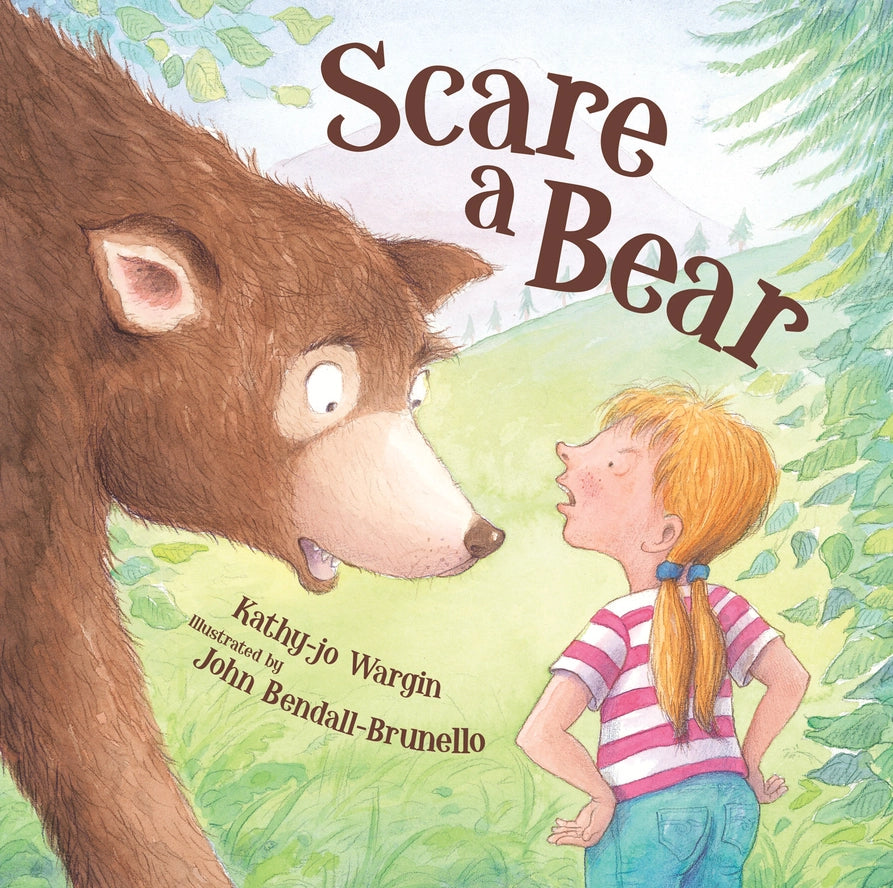 Sleeping Bear Press Infants Toddlers Kids Picture Book Scare A Bear Forest Animals Bears Camping The Plaid Giraffe Children's Boutique