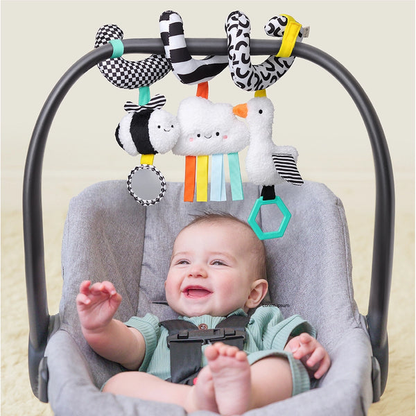 Spiral Car Seat Activity Toy