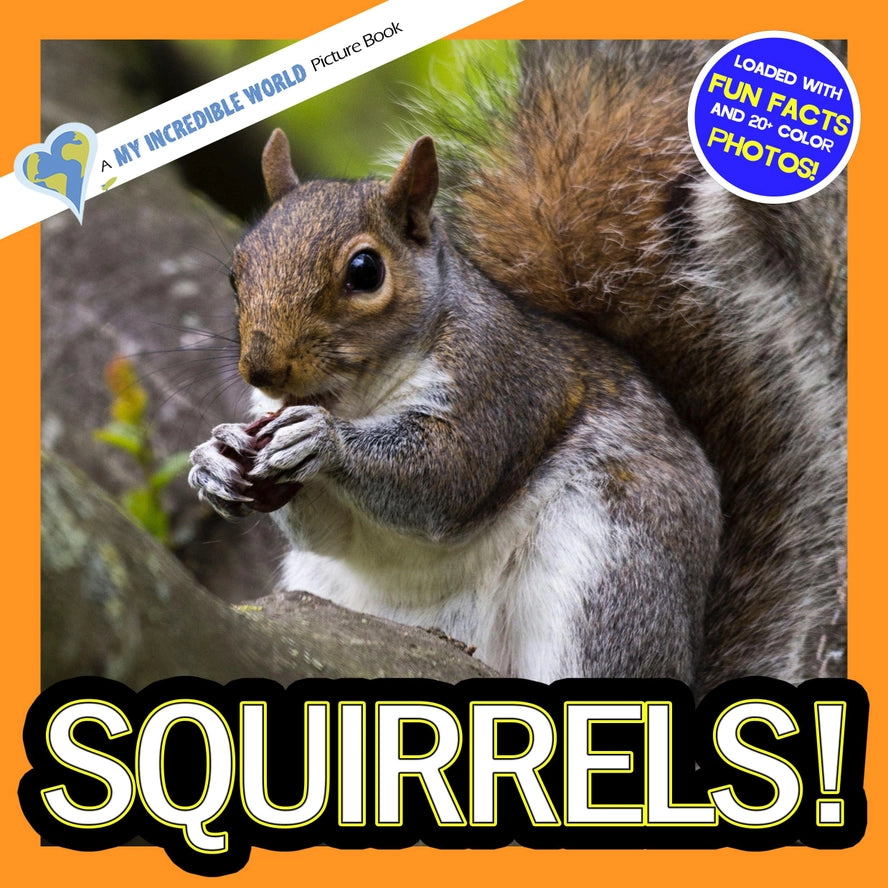 Squirrels Softcover Book