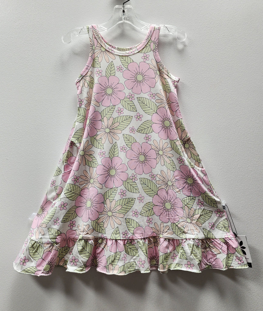 Sweet Bamboo Girls Boys Infants Toddlers Kids Juniors Boho Dress Flowers Floral The Plaid Giraffe Children's Boutique