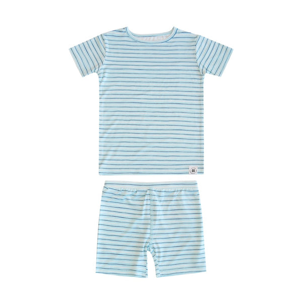 Sweet Bamboo Girls Boys Infants Toddlers Kids Juniors Convertible Short Pajamas Sleepwear Nightwear Striped The Plaid Giraffe Children's Boutique