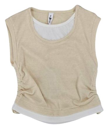 ML Kids Girls Infants Toddlers Kids Juniors Ribbed Sleeveless Top The Plaid Giraffe Children's Boutique