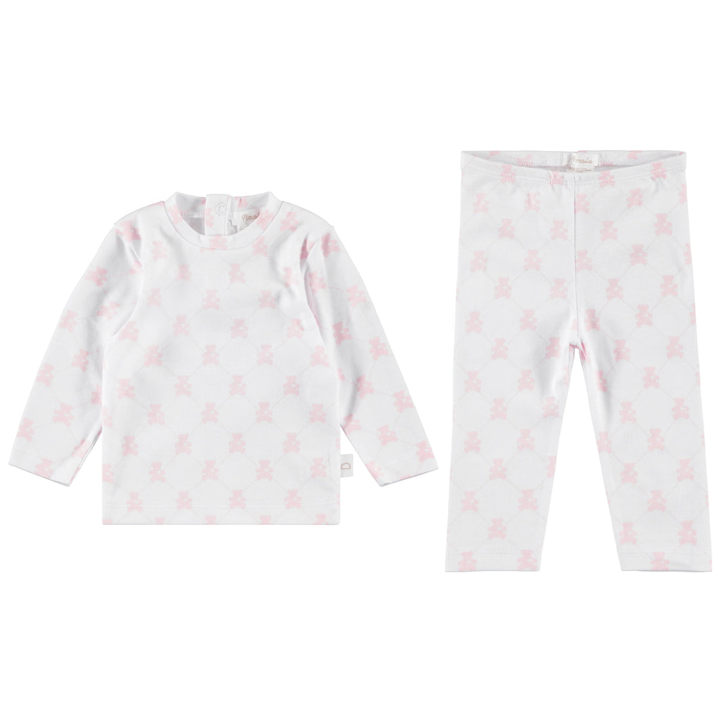 PimaLu Girls Boys Unisex Infants Top Bottoms Teddy Bears 100% Pima Cotton The Plaid Giraffe Children's Boutique
